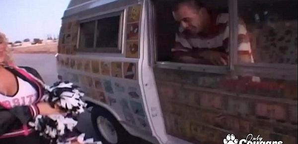  Crista Moore Gets Pounded In The Back Of An Ice Cream Truck